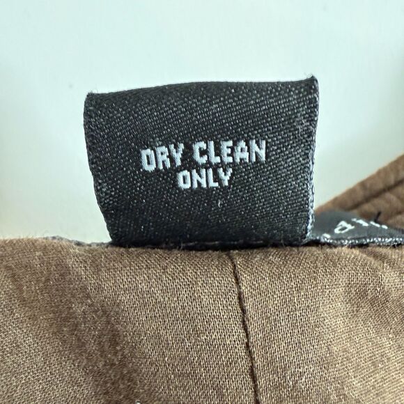 Casual Studio Women's Brown Velvet Multicolor Embroidered Floral Size S Small - Picture 6 of 10